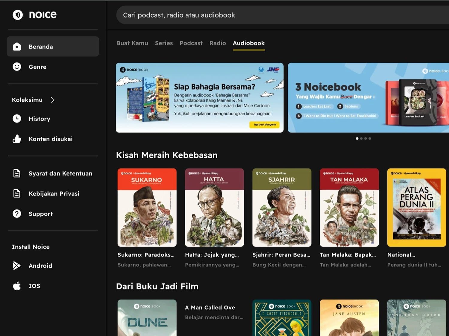 Launching Indonesia's Leading Podcast & Audiobook Platform and Creator Ecosystem
